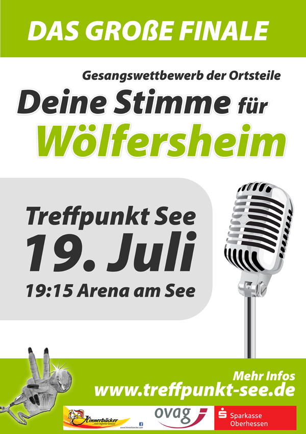 Deine Stimme für Wölferhseim - das große Finale am 19.07.